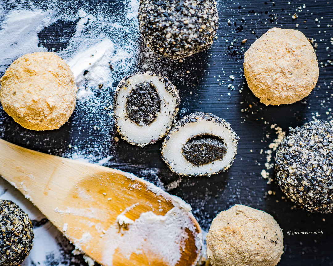 Black Sesame Rice Cakes