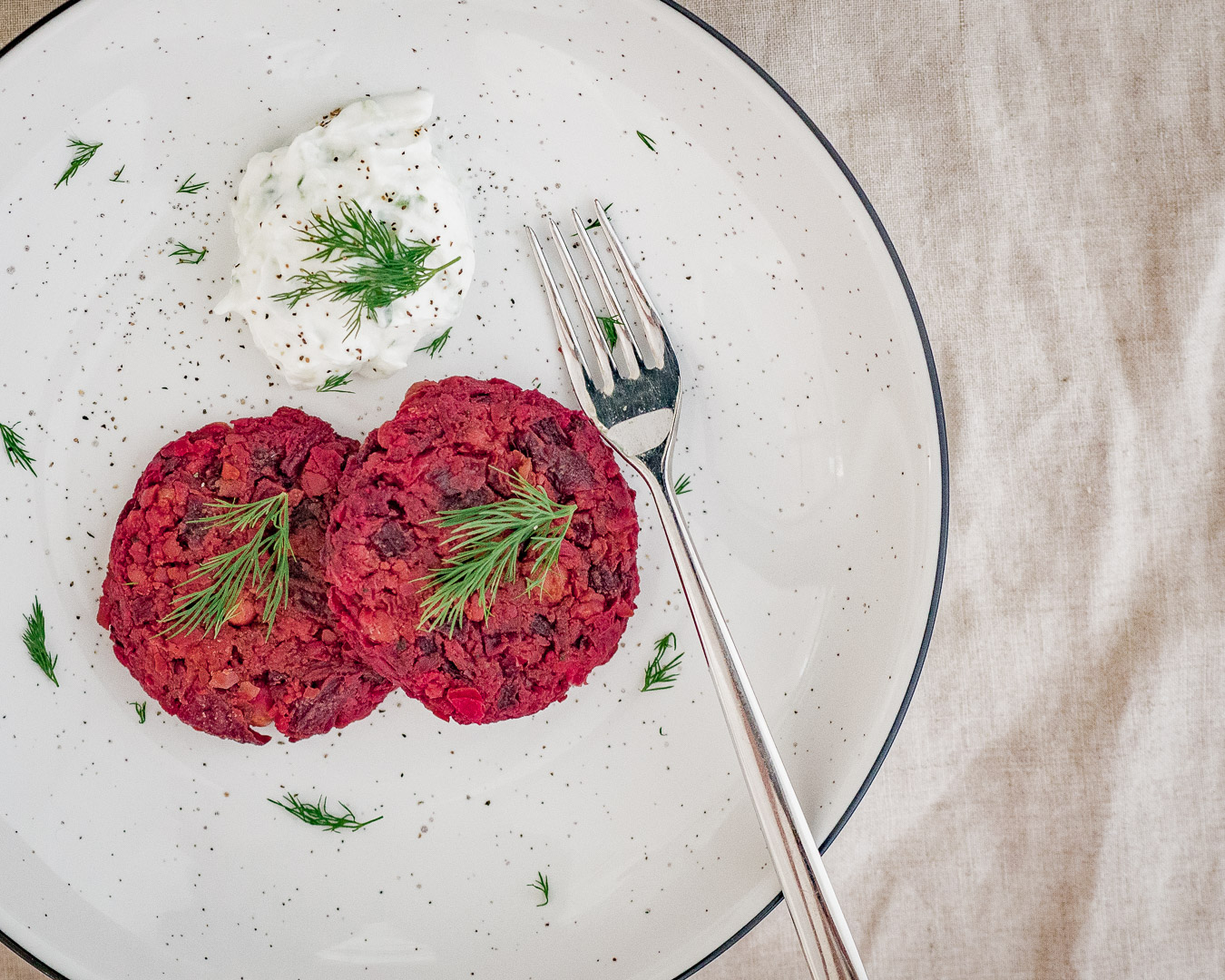 Beet Chickpea cake