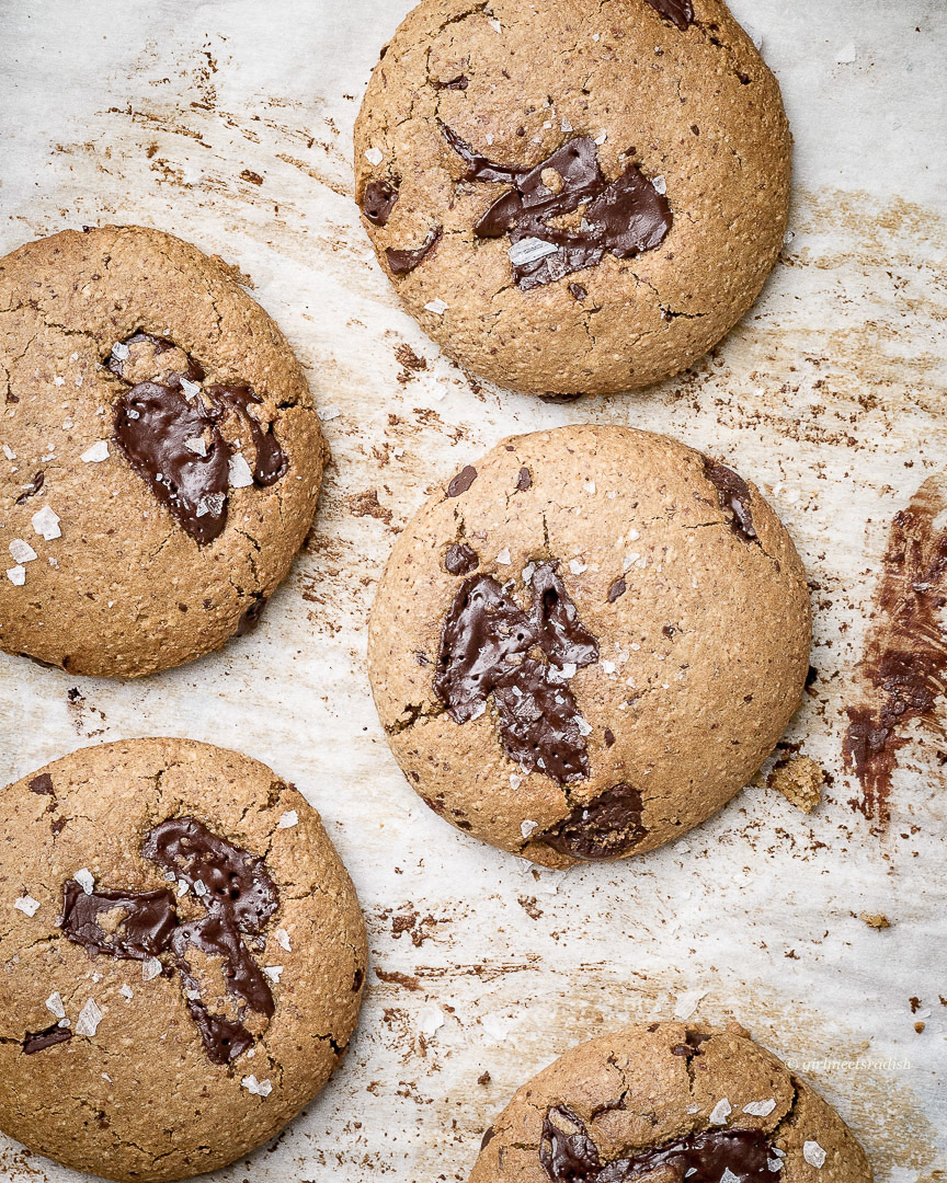 Vegan Chocolate Chip Cookies