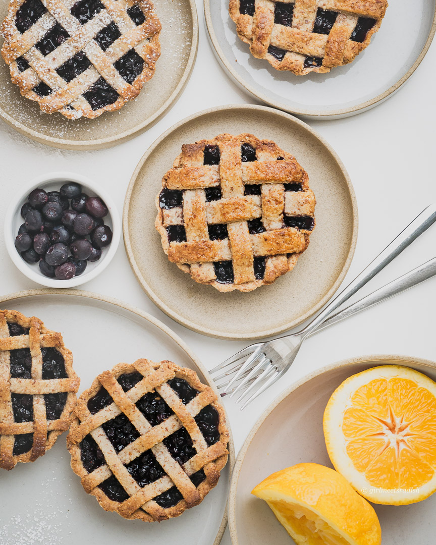 Vegan Blueberry Pie